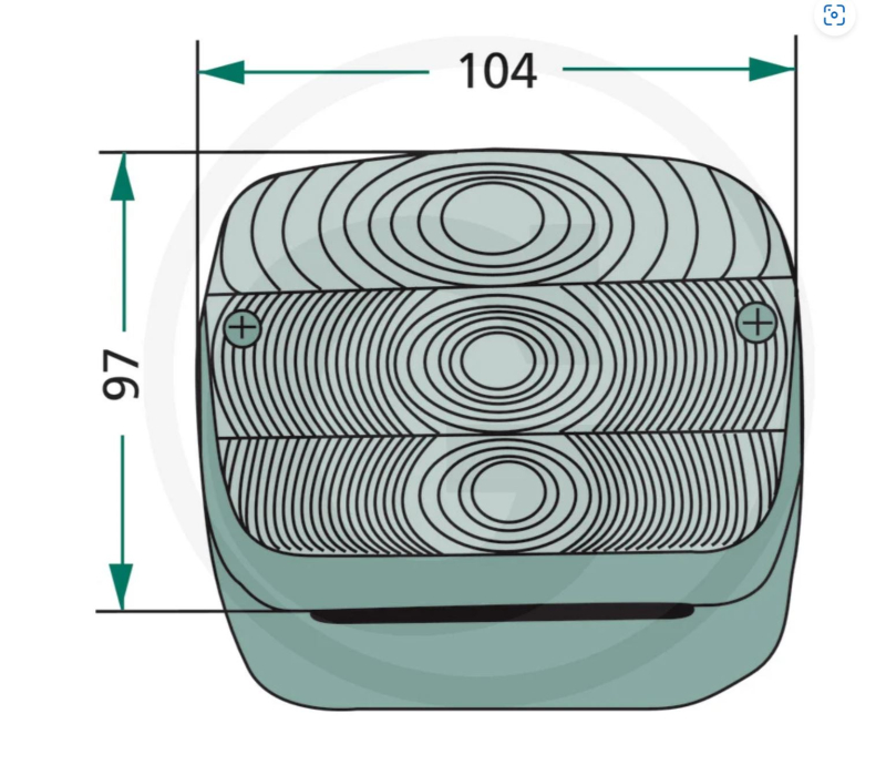 Beleuchtungssatz Rückleiuchten fertig verkabelt Anhängerbeleuchtung mit 7,5m Kabel fertig angeschossen