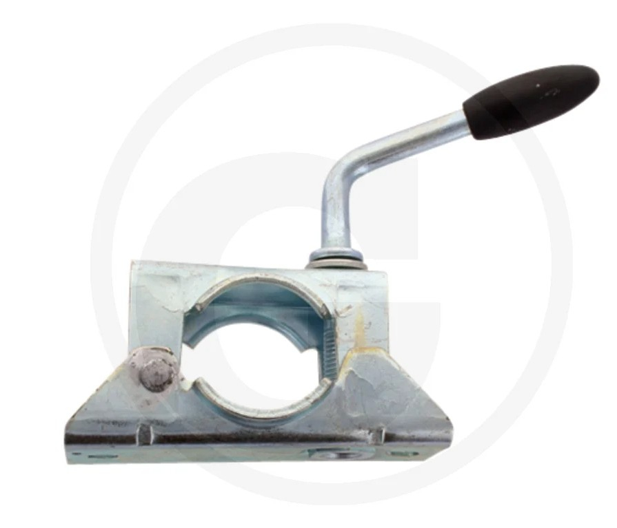 GRANIT Klemmhalter PREMIUM – Fester Halt für Außenrohre Ø 48 mm, Verzinkt & Langlebig