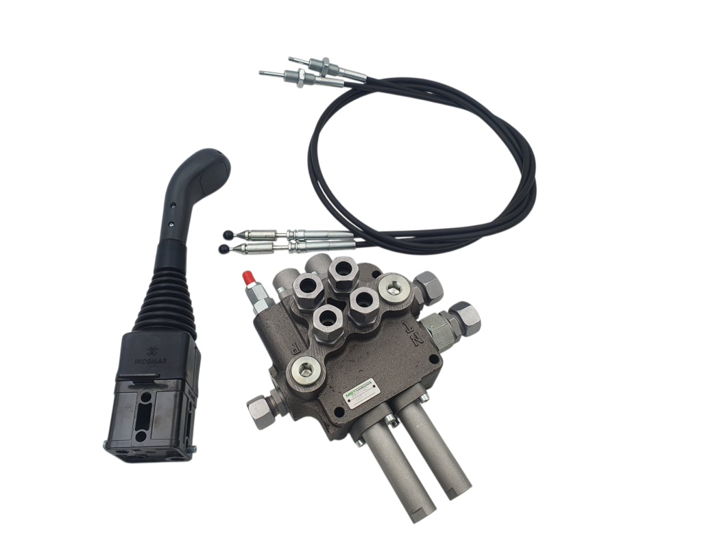 Hydraulik Frontlader Steuergerät 80 Liter/Minute Durchfluss Badestnost - ew dw Schwimmstellung wählbar