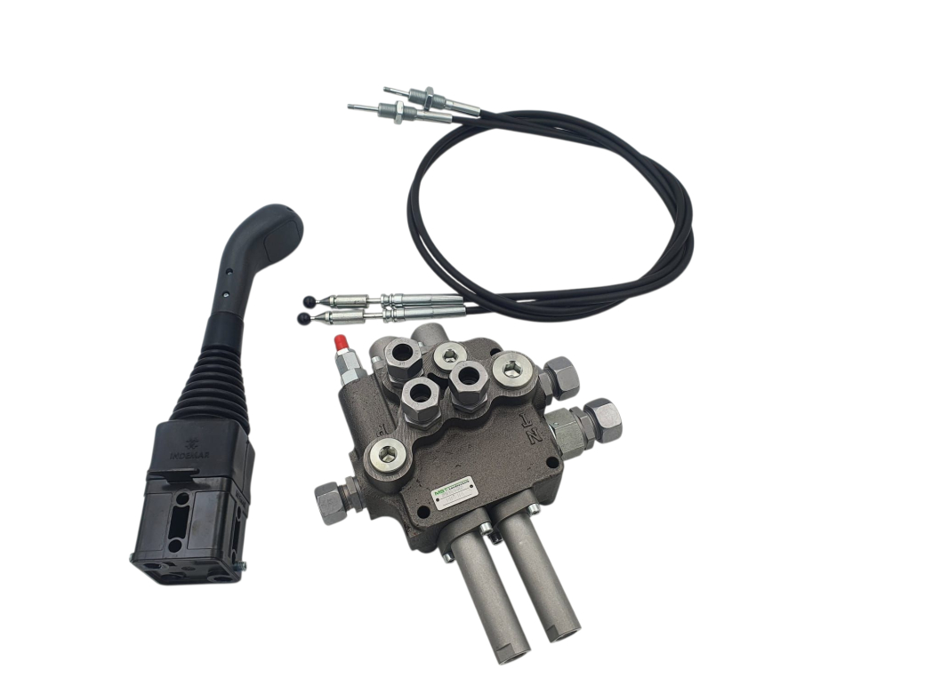 Hydraulik Frontlader Steuergerät 80 Liter/Minute Durchfluss Badestnost - ew dw Schwimmstellung wählbar