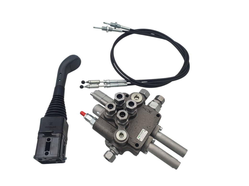 Hydraulik Frontlader Steuergerät 80 Liter/Minute Durchfluss Badestnost - ew dw Schwimmstellung wählbar