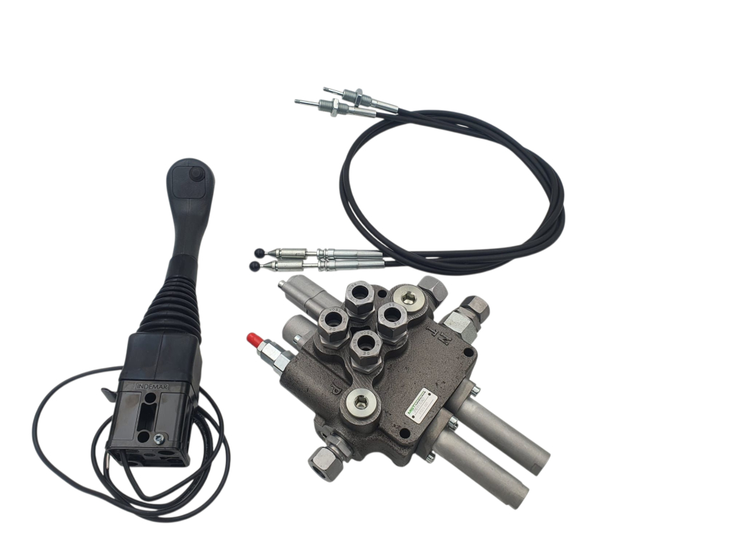 Hydraulik Frontlader Steuergerät 80 Liter/Minute Durchfluss Badestnost - ew dw Schwimmstellung wählbar