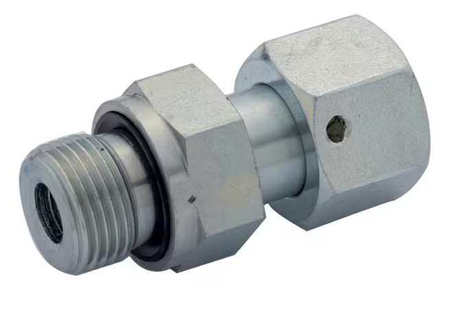 GEVR12L1/2DKOWD Einschraubadapter R1/2 mit Einschraubschwenkmutter 12L, Gerader Aufsteckstutzen, EGESD12LR12WDKR