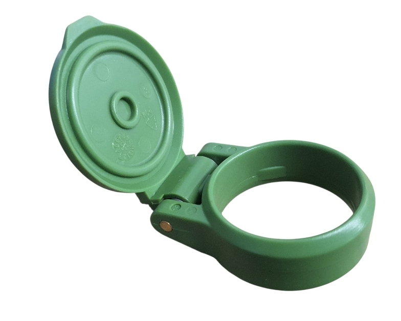Faster Staubschutzkappe Grün für BG3 Kupplungen Kupplungmuffe Klappdeckel mit Arretierung