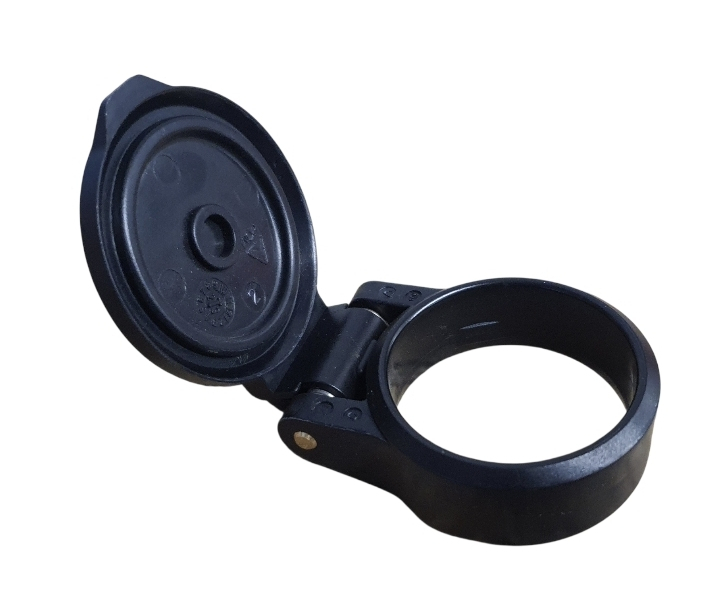 Faster Staubschutzkappe Schwarz für BG3 Kupplungen Kupplungmuffe Klappdeckel mit Arretierung