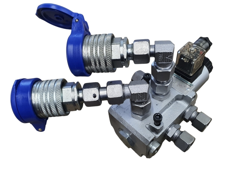 Magnetventil 12V, 50 Liter/Min oder 90 Liter/Min Hydraulische Weiche, Rotator, Holzzange, Schneeschild, Räumschild, Baggersteuerung hydraulisch erweitern