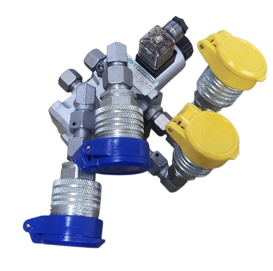 Magnetventil 12V, 50 Liter/Min oder 90 Liter/Min Hydraulische Weiche, Rotator, Holzzange, Schneeschild, Räumschild, Baggersteuerung hydraulisch erweitern