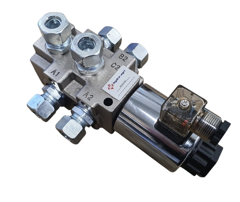 Magnetventil 12V, 50 Liter/Min oder 90 Liter/Min Hydraulische Weiche, Rotator, Holzzange, Schneeschild, Räumschild, Baggersteuerung hydraulisch erweitern