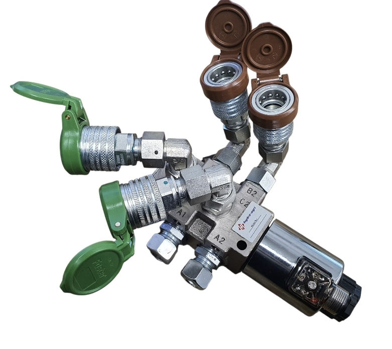 Hydraulische Weiche mit maximalem Zubehörpaket