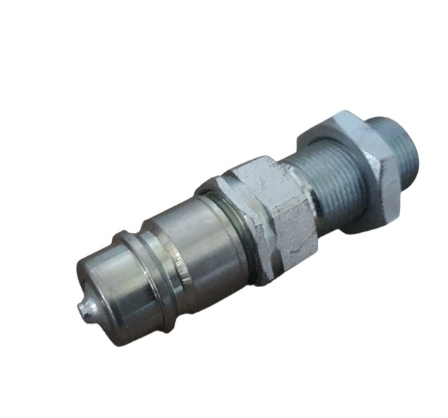 KS15L BG3 Hydraulik Schnellkupplung Stecker Schottwand M22x1,5 DN12 Baugröße 3