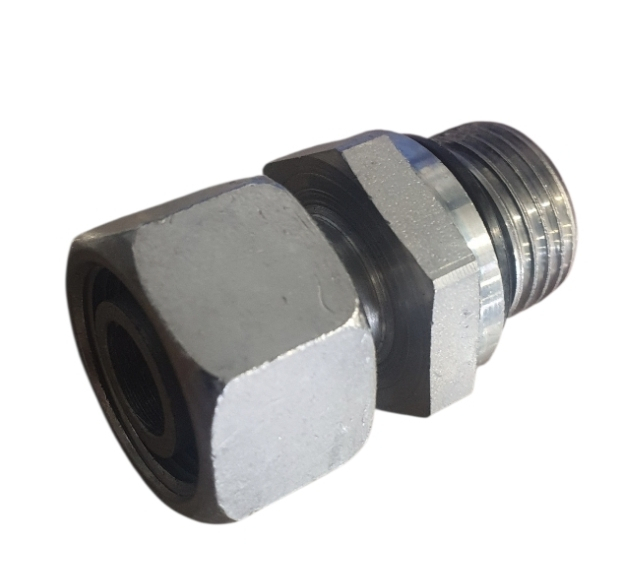 Gerade Aufschraubverschraubung mit Dichtkegel 15L auf 1/2"BSP Einschraubgewinde