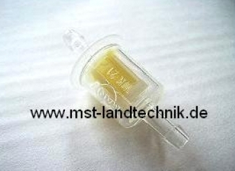 MANN Benzinfilter für 5mm Schläuche Universal Mann-Filter WK 21 Kraftstofffilter mit idealer Baugröße