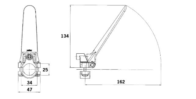 Totmannschalter Kupplung Not-Aus Schalter Magura Motor Stopp 90.651 BK/KR ***Auslaufartikel***