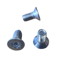 1 Satz (3 Stück) Gewinde Furch-Schrauben zur Befestigung der Klemmbrillen