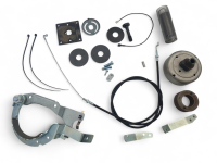 Umbausatz von Messerkupplung AH9 und 165/2 auf 2T, inkl. Motorbremsbacke, Federmechanismus, Bowdenzug und Befestigung