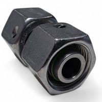 GZ12LVIT, Gerader Verbinder beidseitig Überwurfmuttern 12-L/12-L- Viton Dichtring