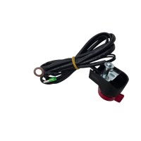 Motorstop Schalter Agria mit 1,5m Kabel, Holmbohrung 7mm erforderlich, Motor Ein/Aus Schalter