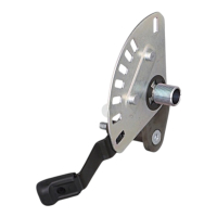 Baugruppe Verstellvorrichtung hinten links, Höhenverstellung Sabo Rasenmäher 54 Pro