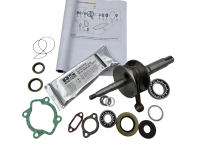 Kurbelwelle mit Einbauteilen AS-Motor Modell AS 53 B1, AS 55B2, AS 550/2T, AS65/2T, Samix Modelle S-B7/2, SE3/4/B6, SE4.7/2