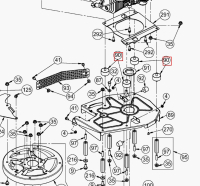 Gummipuffer Gummielement AS531, AS530, AS480, AS50