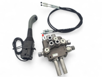 Hydraulik Frontlader Steuergerät 80 Liter/Minute Durchfluss Badestnost - ew dw Schwimmstellung wählbar