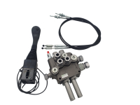 Hydraulik Frontlader Steuergerät 80 Liter/Minute Durchfluss Badestnost - ew dw Schwimmstellung wählbar