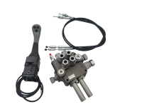 Hydraulik Frontlader Steuergerät 80 Liter/Minute Durchfluss Badestnost - ew dw Schwimmstellung wählbar