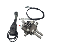 Hydraulik Frontlader Steuergerät 80 Liter/Minute Durchfluss Badestnost - ew dw Schwimmstellung wählbar