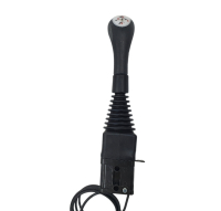 1 Taster vorne Indemar Kreuzschalthebel, Joystick Griff mit ISO Plakette, Bedienungshebel kpl.