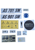 Aufkleber Set AS 701 und AS 901