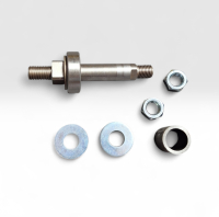 Schnitzelmesserwelle mit Befestigungsteilen Samix Gartenhäcksler Junior