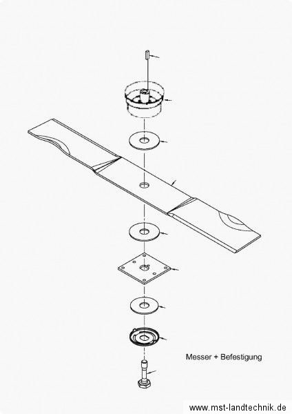 Cuchilla Como Motor De Cortadora De Césped 53 B4 53 B5 53 B6 82210223