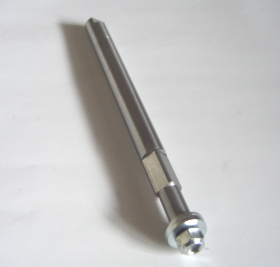 Getriebewelle für den Antrieb Schneckenradwelle mit 6-kant Mutter