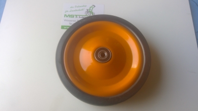 Rad Ø200 m.PVC-Reifen+Kug.Lager