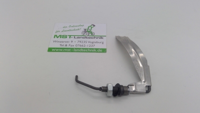 Windfahnenregler mit Befestigungsteilen