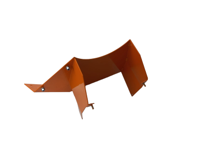 Abdeckung mitte AS 560 KM, sitzt hinter der Messerscheibe