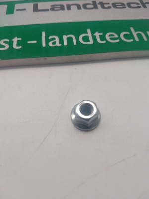 6kt- Mutter M6 Selbstsichernd mit Flansch