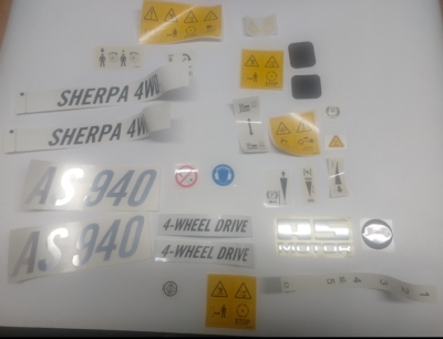 Aufkleber-Set AS 940