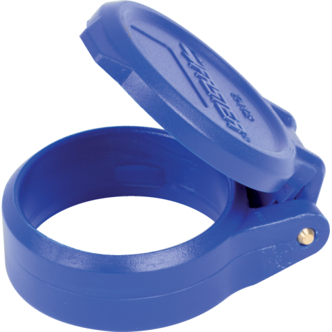 Faster Staubschutzkappe Blau für BG3 Kupplungen Kupplungmuffe Klappdeckel mit Arretierung