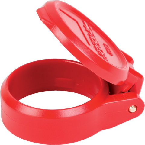 Faster Staubschutzkappe Rot für BG3 Kupplungen Kupplungmuffe Klappdeckel mit Arretierung