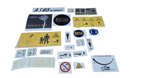 Aufkleber-Set AS 65, 73 und 84