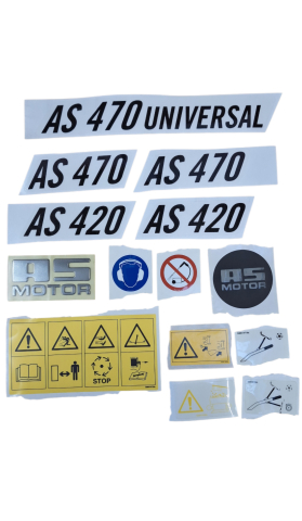 Aufkleber-Set AS 420 und 470