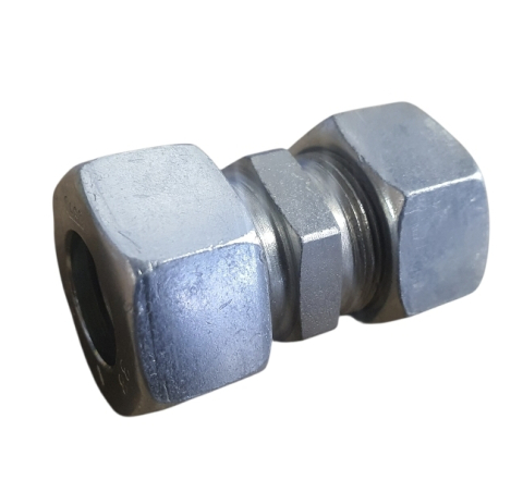 X-GV gerade Verschraubung Verbinder 15L/15L M22x1,5mm Gewinde beidseitig mit Überwurfmutter und Schneidring